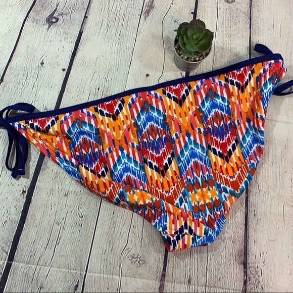 Mossimo Multicolored String Bikini Bottom - Picture 3 of 5